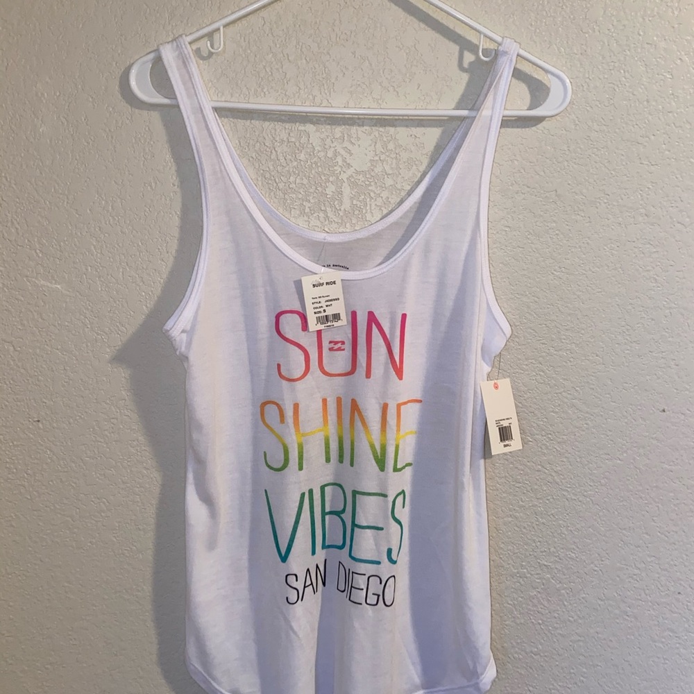Billabong “Sun Shine Vibes” tank top